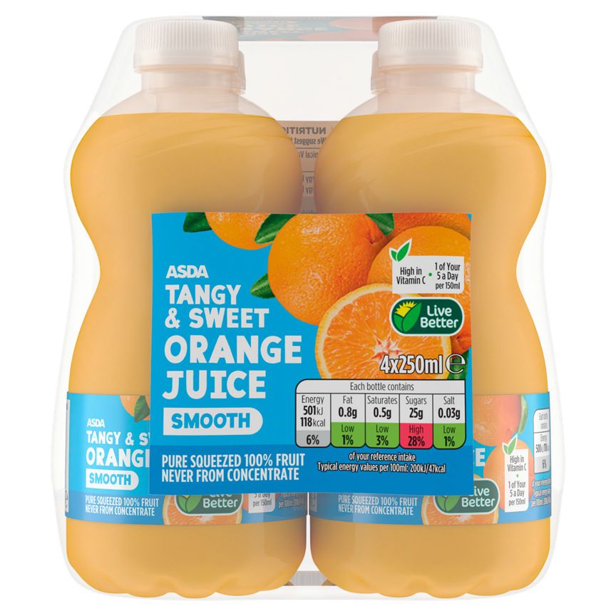 ASDA Smooth Orange Juice - McGrocer