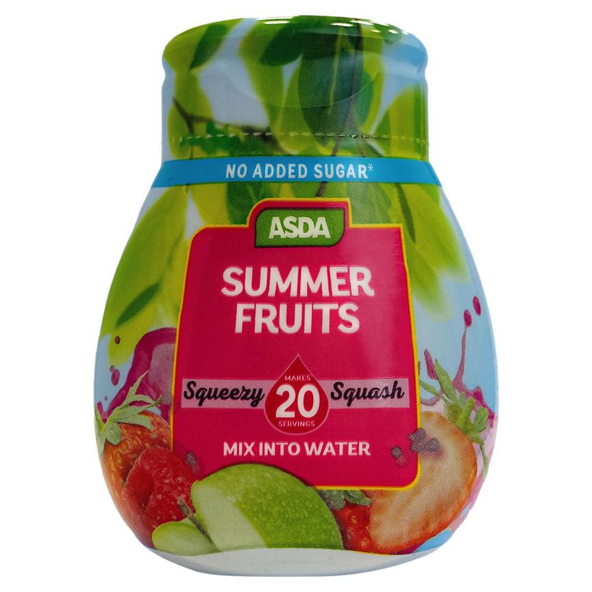ASDA Squeezy Squash Summer Fruits Flavour 66ml - McGrocer