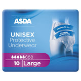 ASDA UNISEX Discreet Underwear Incontinence Pants Pants Large - McGrocer