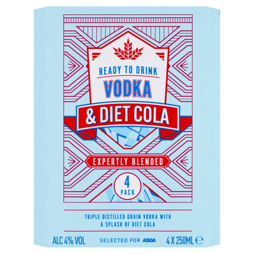 ASDA Vodka and Diet Cola - McGrocer