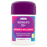 ASDA Women's 50+ Women's Wellbeing 30 Tablets - McGrocer