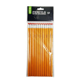 ASDA Yellow Plastic Pencils - 12 Pack - McGrocer
