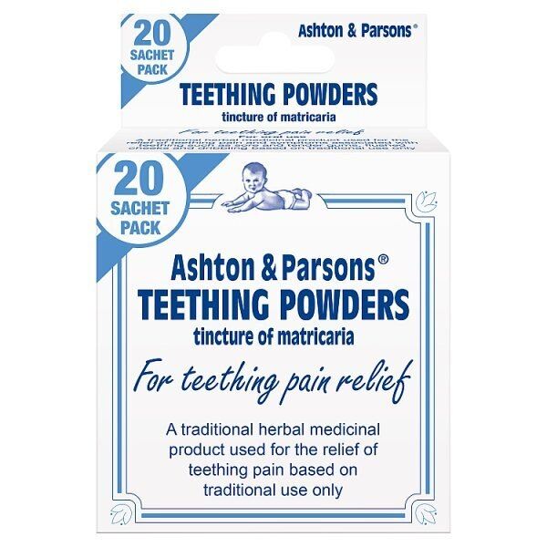 Ashton and Parsons Teething Powder - 20 Sachets - McGrocer
