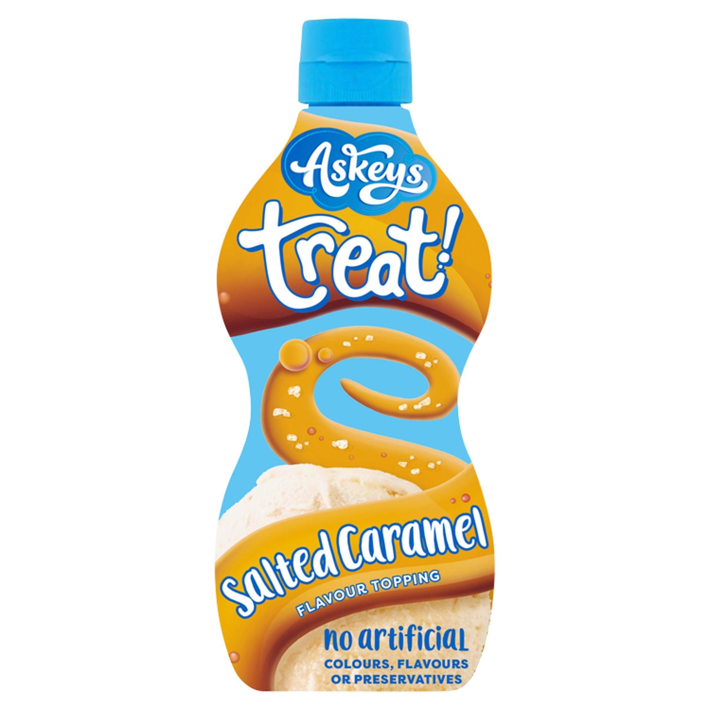 Askeys Treat Salted Caramel Flavour Topping 325g - McGrocer