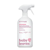 Attitude Baby Leaves - Toy & Surface Cleaner - Fragrance Free 800ml - McGrocer