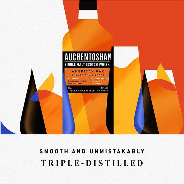 Auchentoshan American Oak Single Malt Whisky 70cl - McGrocer