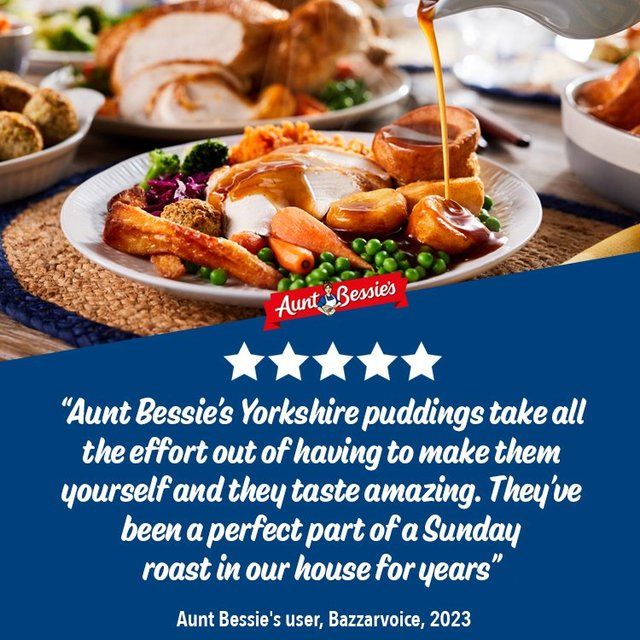 Aunt Bessie's 10 Glorious Golden Yorkshire Puddings 190g - McGrocer
