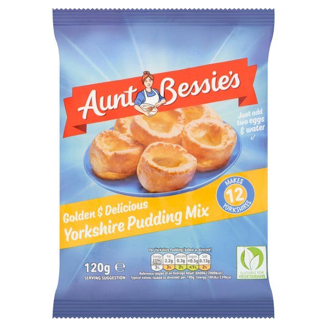 Aunt Bessie's Yorkshire Pudding Mix 120g - McGrocer