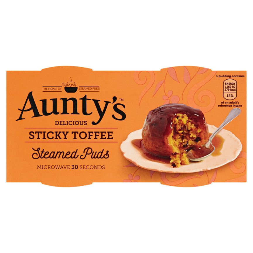Aunty's Delicious Sticky Toffee Steamed Puds - McGrocer