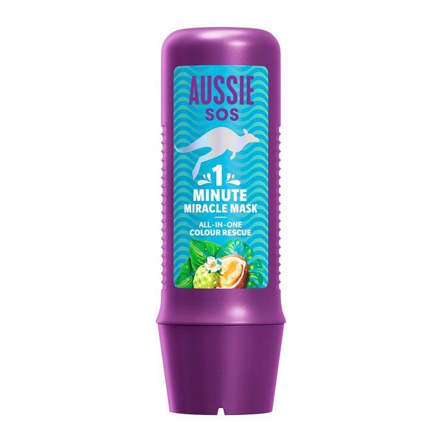 Aussie Sos 1 Minute Miracle Colour Rescue Mask 250ml - McGrocer