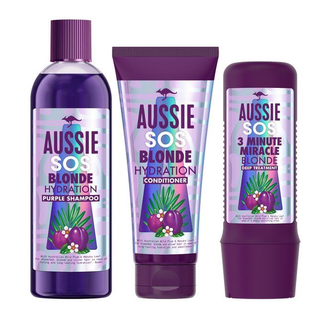 Aussie SOS Blonde Hair Treatment Giftset Bag - McGrocer