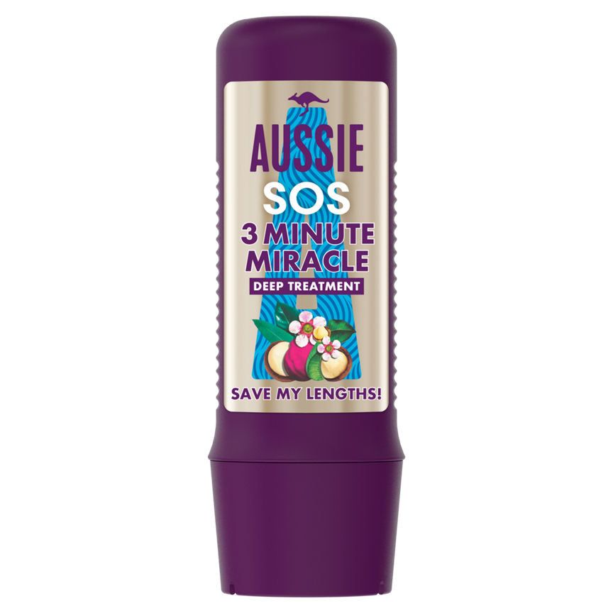 Aussie SOS Save My Lengths! 3 Minute Miracle Deep Hair Mask - McGrocer