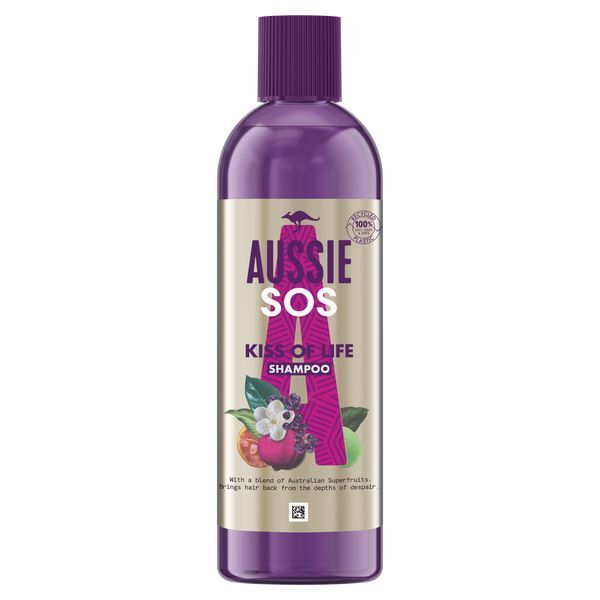 Aussie SOS Shampoo Deep Repair For Damaged Hair, 290ml - McGrocer