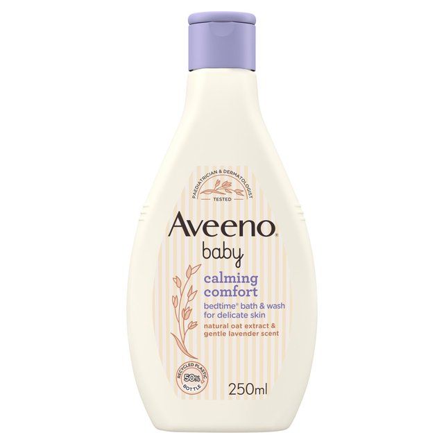 Aveeno Baby Calming Comfort Bedtime Bath & Wash 250ml - McGrocer