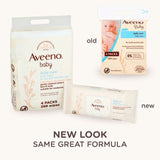 Aveeno Baby Daily Care Wipes 4 x 72 per pack - McGrocer