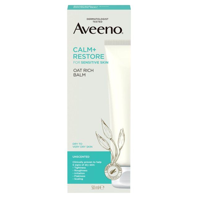 Aveeno Calm+ Restore Oat Rich Balm 50ml - McGrocer
