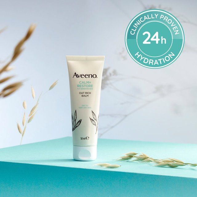 Aveeno Calm+ Restore Oat Rich Balm 50ml - McGrocer