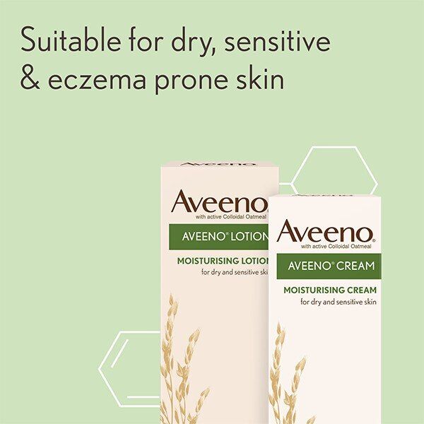 Aveeno Cream Dry & Sensitive Skin Moisturiser 100ml - McGrocer
