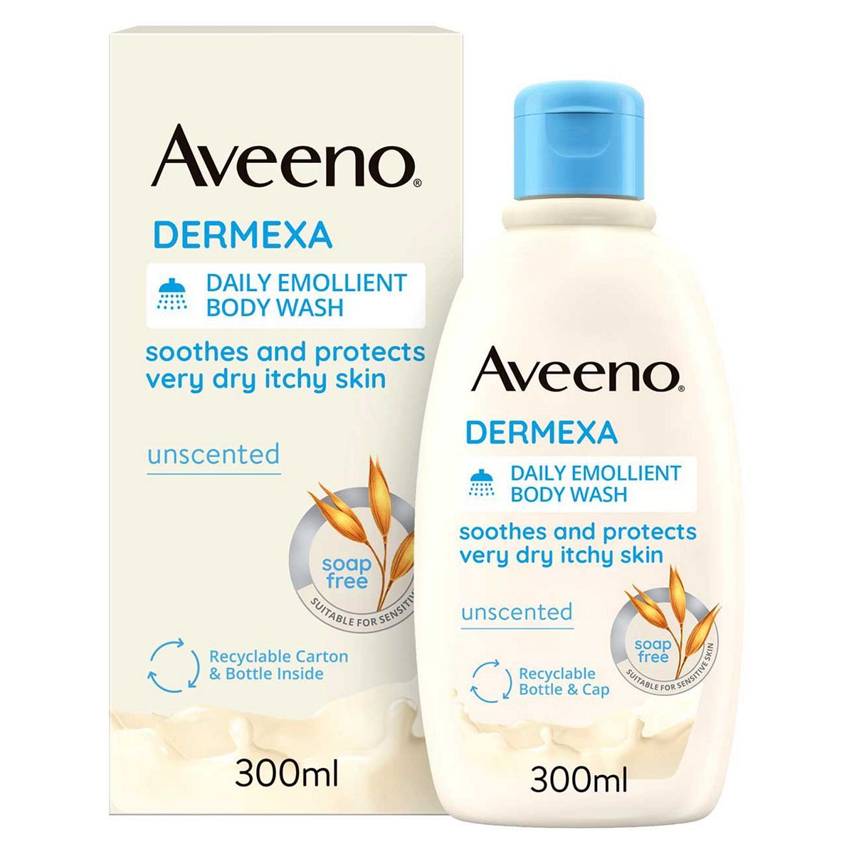 AVEENO® Dermexa Daily Emollient Body Wash 300ml - McGrocer