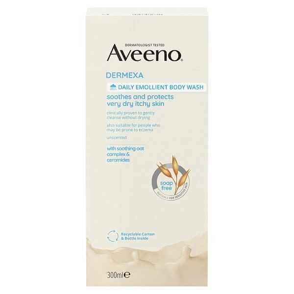 Aveeno Dermexa Emollient Wash 300ml - McGrocer