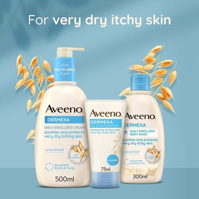 Aveeno Dermexa Fast & Long-Lasting Balm 75ml - McGrocer