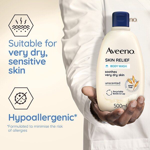 Aveeno Skin Relief Body Wash 500ml - McGrocer