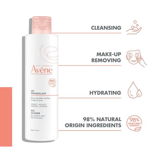 Avene Gentle Milk Cleanser for dry skin 200ml - McGrocer