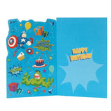 Avengers 4th Birthday Card - McGrocer