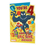 Avengers 4th Birthday Card - McGrocer