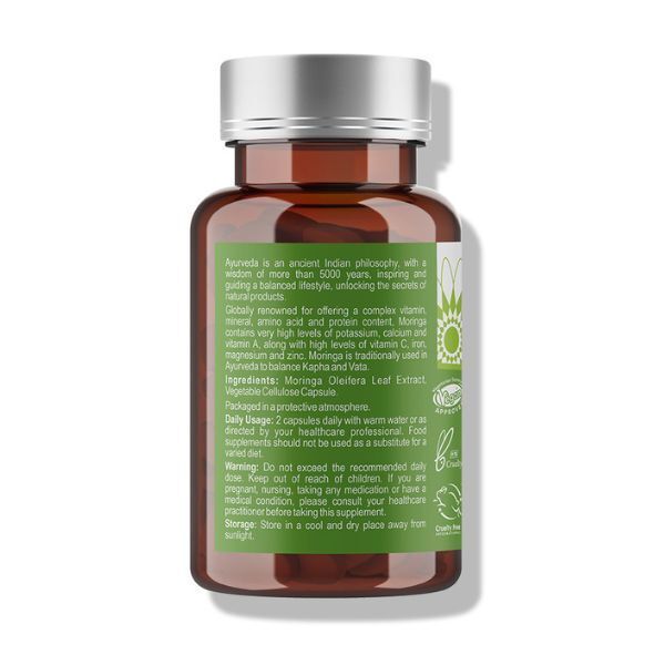 Ayumi Naturals Moringa Vegan Capsules 60ct - McGrocer