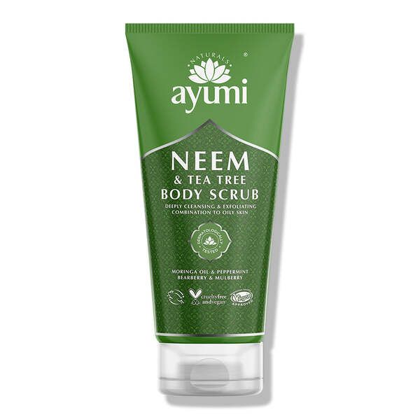 Ayumi Naturals Neem & Tea Tree Body Scrub 200ml - McGrocer