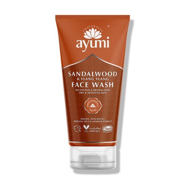 Ayumi Naturals Ylang Ylang & Sandalwood Face Wash 150ml - McGrocer