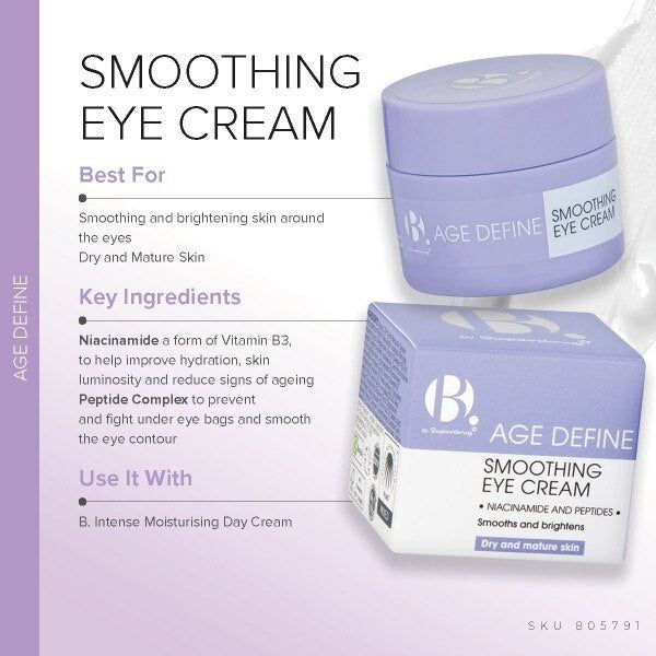 B. Smoothing Eye cream 15ml - McGrocer