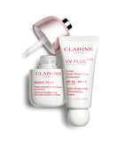 Clarins anti-pollution SPF 50 moisturising sunscreen with rose-pink tint 30ml - British product