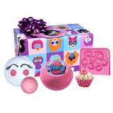 Bomb Cosmetics Bath & Body Gift Set Bomb Babes Floral - British product