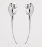 Givenchy spike silver-tone drop earrings, UK version