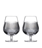 Waterford Connoisseur Aras brandy balloon glasses set of 2 510ml (British brand)