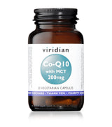 Viridian Co-Enzyme Q10 With MCT Dietary Supplement 200mg 30 Capsules