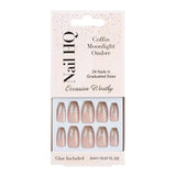 Nail HQ Coffin Moonlight Ombre Nails 24 Pieces