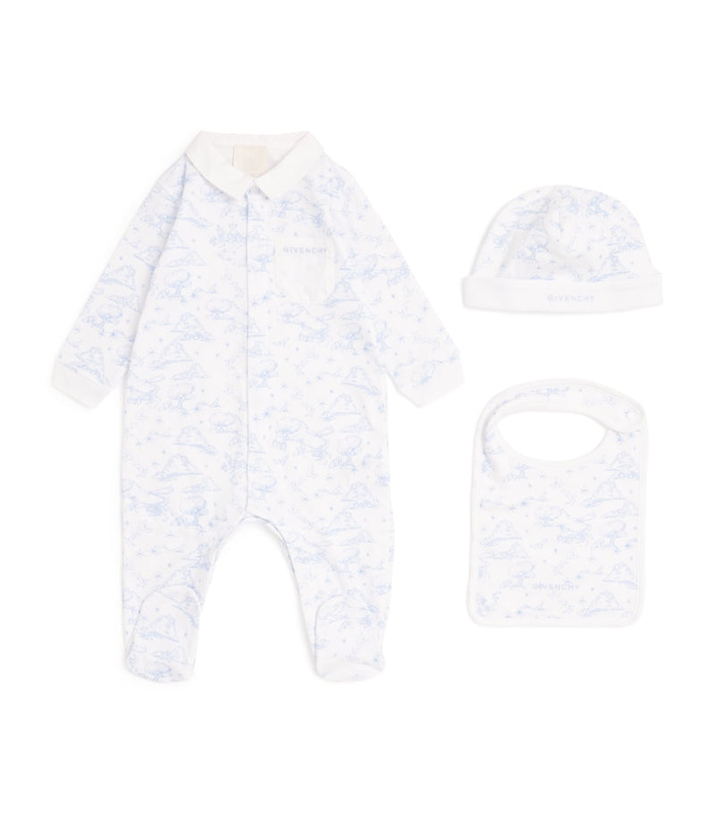 Givenchy Kids all-in-one set with hat and bib, 1-18 months - British product