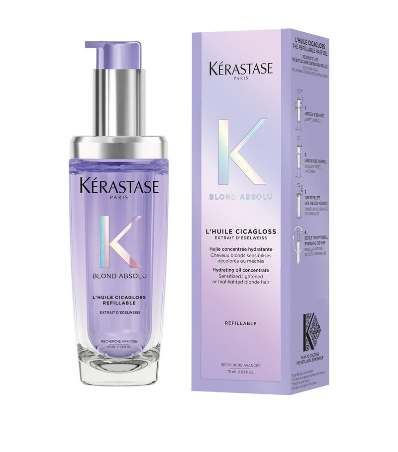 Kerastase Refillable Blond Absolu Cicagloss Hair Oil (75ml)