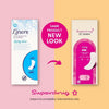 Superdrug Long Disposable Panty Liners 20 Pack (British brand)