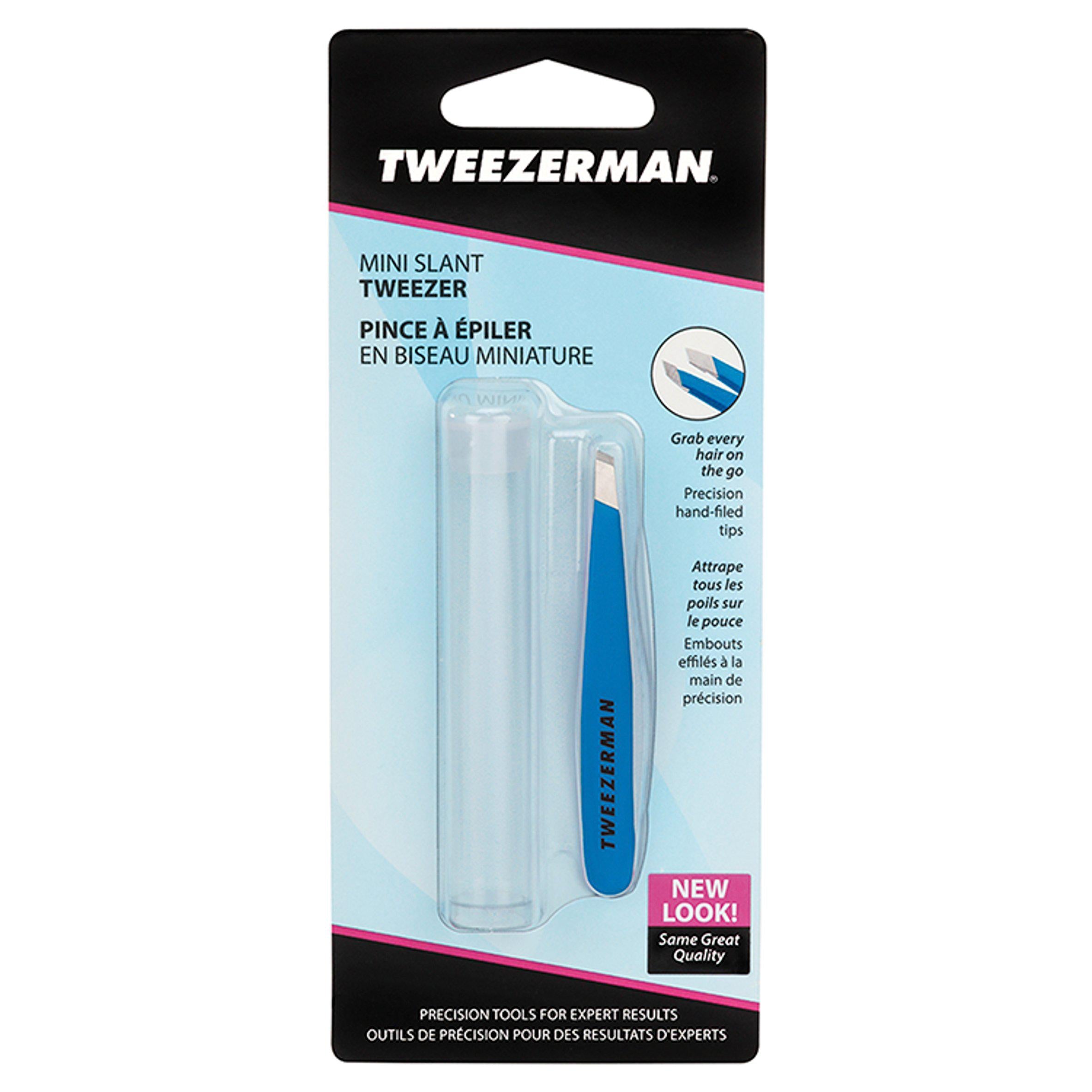 Tweezerman Mini Slant Tweezer Asrt Color Eyebrows Sainsburys