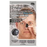 7th Heaven Men's Blackhead Nose Pore Strips with Witch Hazel