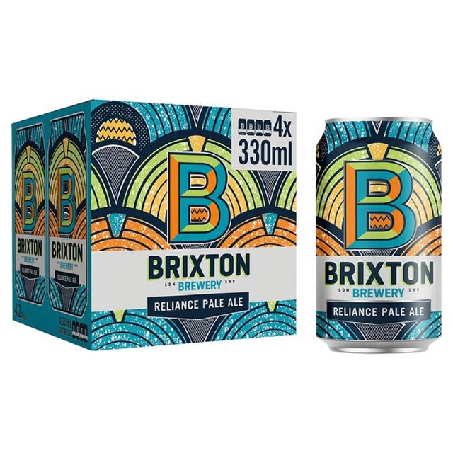 Brixton Brewery Reliance Pale Ale 4 x 330ml - McGrocer