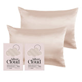 Silver Cloud Silver Ion Infused Satin Pillowcase Caramel Twinpack 50 x 75 cm