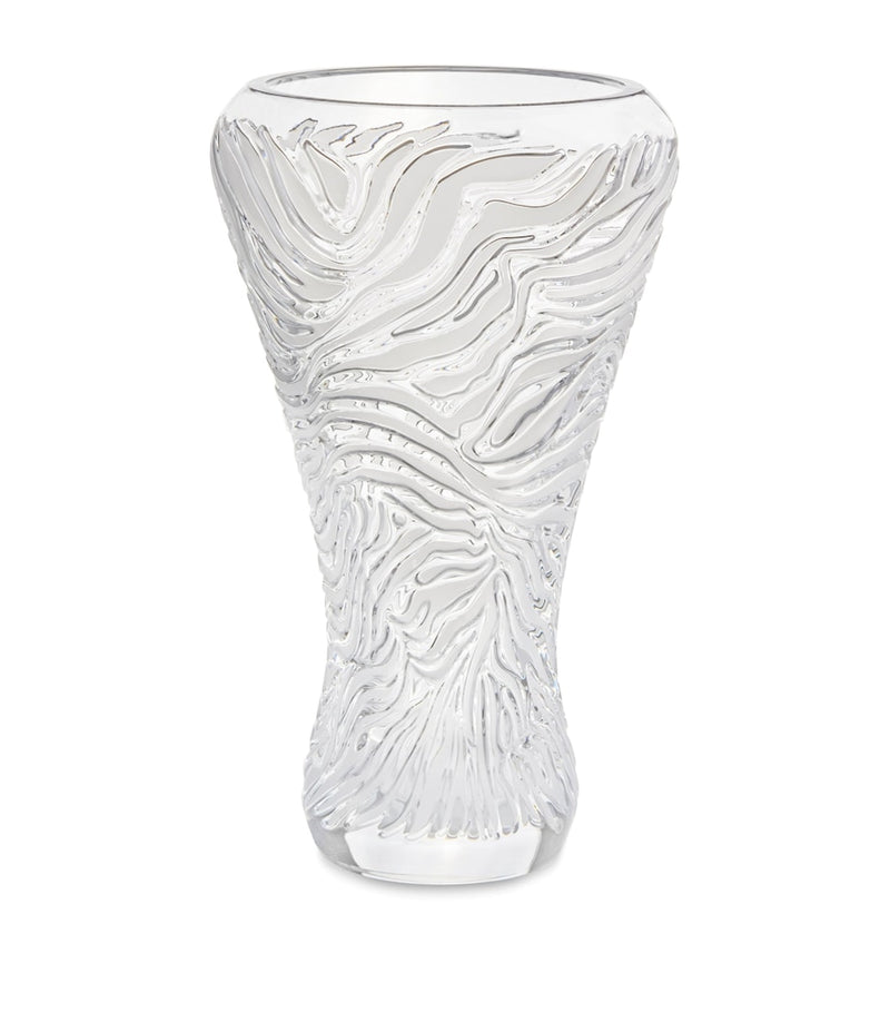 Lalique Zèbre Vase (45cm)