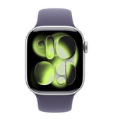 Apple Watch Series 11 Silver Aluminium with Purple Fog Sport Band 42mm Smartwatch