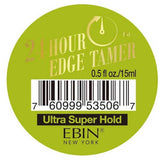 EBIN edge tamer 24 Hour ultra super hold 15ml, UK version