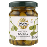 Biona Organic Capers in Extra Virgin Olive Oil 120g - McGrocer